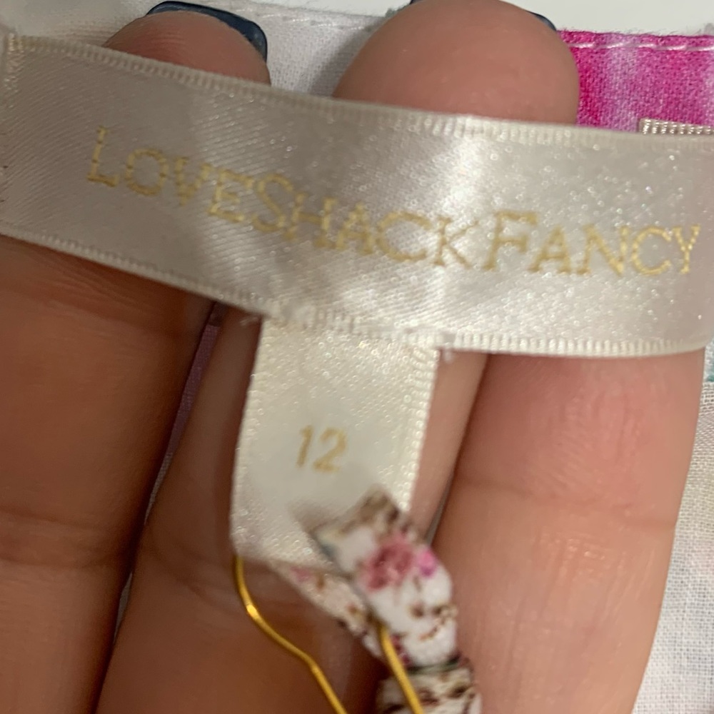 Nwt Loveshackfancy Vinnie Short Flutter Sleeve Ma… - image 6